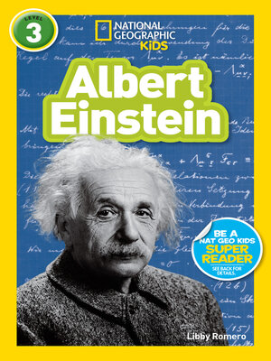cover image of Albert Einstein (National Geographic Kids Readers, Level 3)